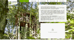 Desktop Screenshot of cabane-nature.fr